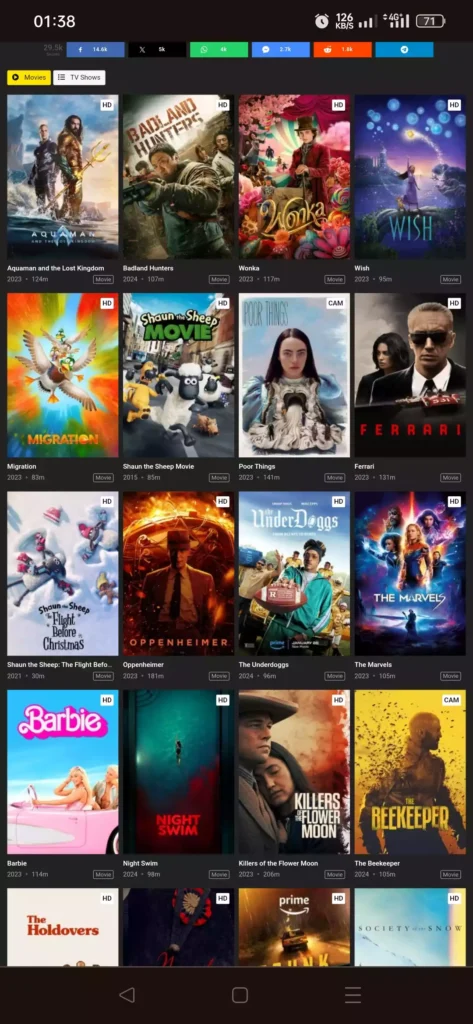 bflix scren 4